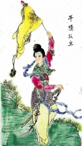 传统的中国古代却不乏各种各样的"女汉子"图片